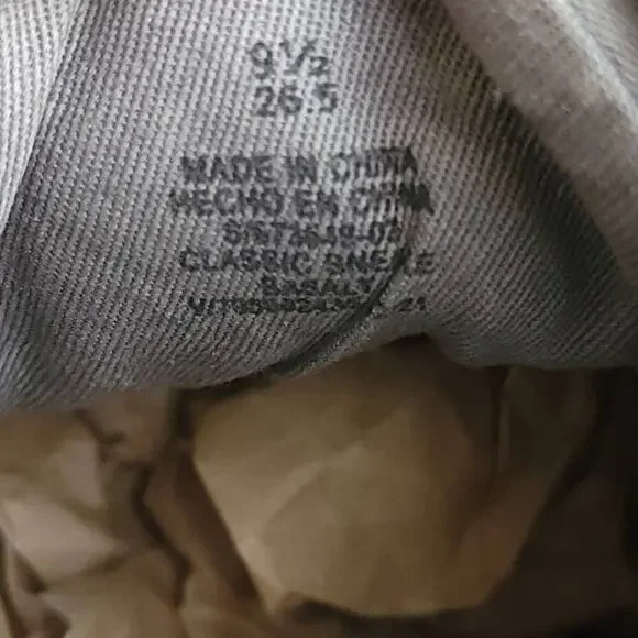 Old Navy Sneaker Shoes Gray Soft-Brushed Faux-Suede Sneakers Womens Size 9.5​​ - Picture 12 of 14